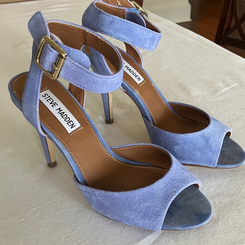 Steve Madden Lavender Heeled Sandals